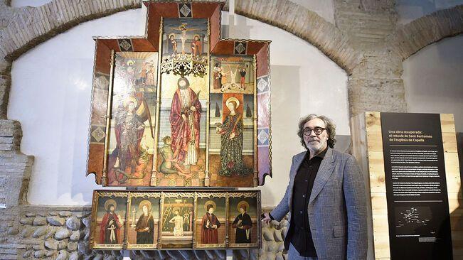 Tatxo Benet y el retablo de Capella